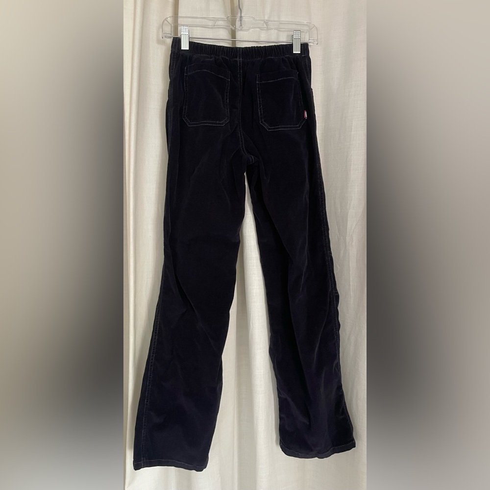 City Threads Boys Soft Stretch Cord Navy Pants Size 14 - Picture 2 of 3